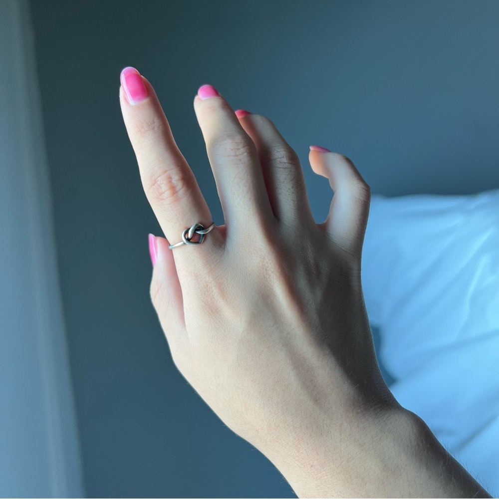 James Avery Delicate Heart Knot Ring